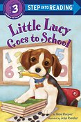Book cover of Little Lucy Goes to School